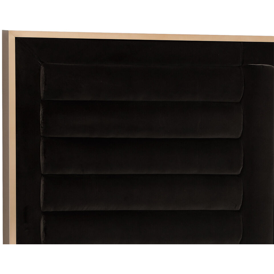 Mabel Abbington Charred Brown Bed, Queen